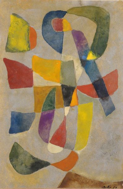 null Carlos CARNERO (1922-1980)


Lot d'environ 10 dessins dans l'esprit de Klee,...