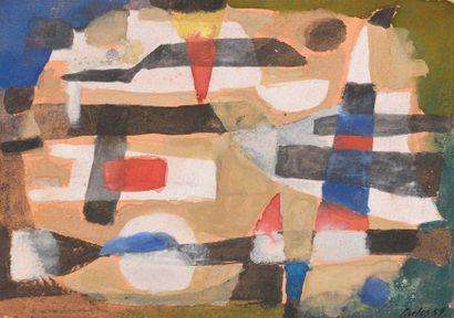 null Carlos CARNERO (1922-1980)


Lot d'environ 10 dessins dans l'esprit de Klee,...