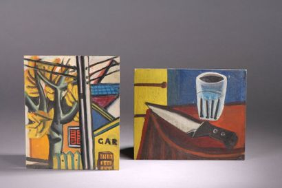null Carlos CARNERO (1922-1980)


Deux huiles sur cartons représentant une nature...