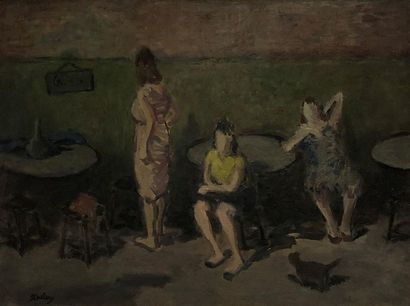 null Robert PIKELNY (1904-1986)
Les trois femmes
Huile sur isorel, signé en bas à...