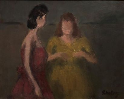 null Robert PIKELNY (1904-1986)
Les deux femmes
Huile sur isorel, signé en bas à...