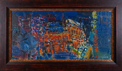 null Jacques YANKEL (né en 1920)
La Samaritaine
Huile sur toile, signée en bas à...