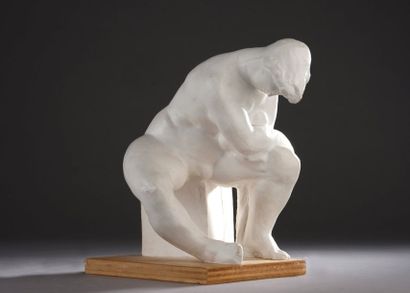 null Charles MALFRAY (1887-1940)


Femme assise s’essuyant le pied, 1928


Plâtre.


21...