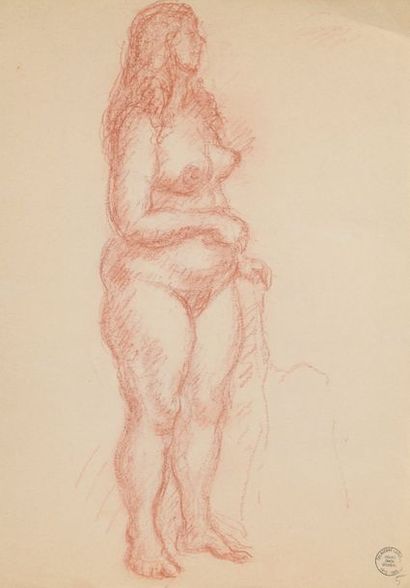 null Simon GOLDBERG (1913-1985)


Étude de nu féminin


Dessin à la sanguine.


Porte...