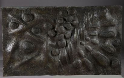 null Étienne HAJDU (1907-1996)


Bas relief, 1973


Bronze à patine brune nuancée...