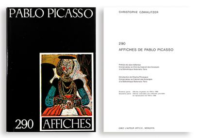  Pablo PICASSO (1881-1973), d'après Pablo Picasso. 290 posters - 1968 Texts by Christophe... Gazette Drouot