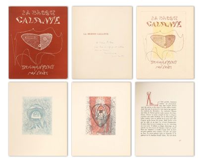  Max ERNST (1891-1976). La brebis galante - 1949. Textes de Benjamin PERRET. Éditions... Gazette Drouot
