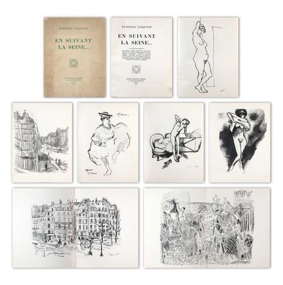  ARTISTES DIVERS En suivant la Seine… - 1926 Textes de Gustave COQUIOT Éditions André... Gazette Drouot