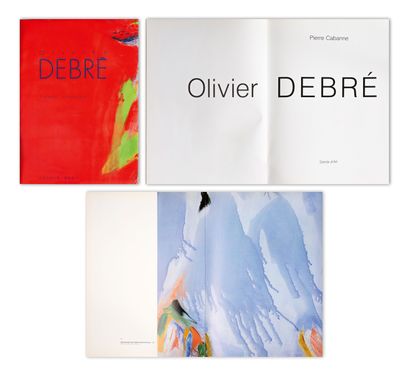  Olivier DEBRÉ (1920-1999) Olivier Debré - 1991 Textes de Pierre CABANNE Éditions... Gazette Drouot