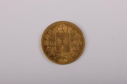 null LOUIS XVIII (1815-1824). 40 francs. Lille. 1818. (G. 1092). Or. Très Beau