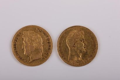 null CHARLES X (1824-1830). 40 francs. Paris. 1830. (G. 1105). LOUIS PHILIPPE (1830-1848)....