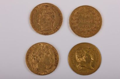 null LOUIS PHILIPPE. 20 francs tête laurée. Paris (2). 1840, 1844 (G. 1031). IIème...
