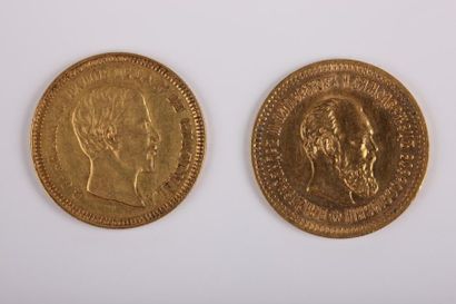 null GUATEMALA. 4 pesos. 1869. (Fr. 43). RUSSIE. ALEXANDRE III (1881-1894). 5 roubles....