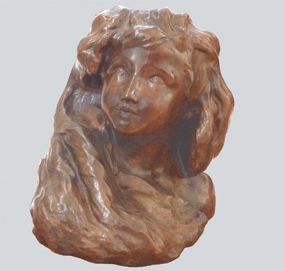 Camille CLAUDEL (1864-1943) L'Aurore - vers 1893 (pour le marbre original) Sculpture... Gazette Drouot