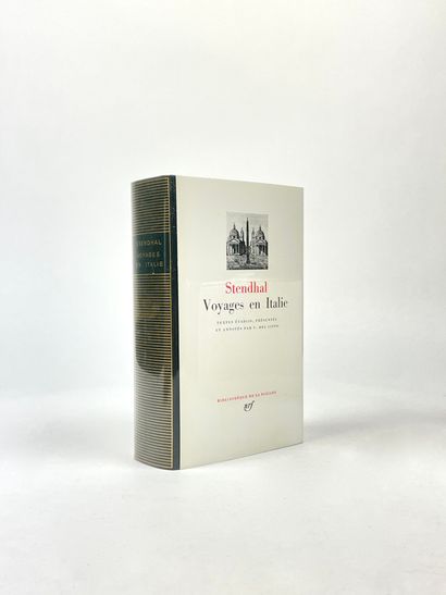  STENDHAL - BIBLIOTHÈQUE DE LA PLÉIADE 
Stendhal
Voyages en Italie
Textes établis,... Gazette Drouot