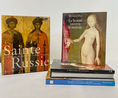 SUR LE THEME DE L'HISTOIRE DE L'ART 
Lot de 6 ouvrages : 
- Bernard BRO, La beauté... Gazette Drouot
