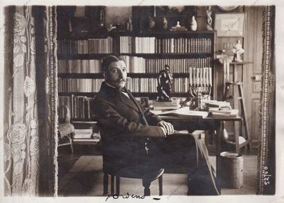  Littérature, auteur, écrivaines, écrivains, poètes et divers. Circa 1900-1950. 
Ensemble... Gazette Drouot