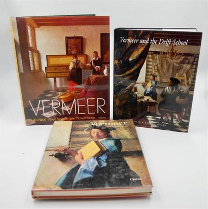  Johannes VERMEER (Sur le thème de )
Ensemble de trois ouvrages en français ou anglais... Gazette Drouot