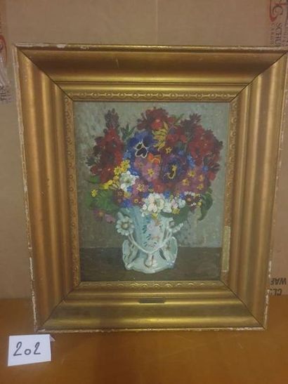 null Henri-Claudius FORESTIER (1875-1922)

Bouquet de fleurs dans un vase de marié.

Huile...
