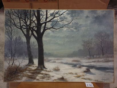 null HERRMANN

Paysage dans la neige

Huile sur toile

80 x 121 cm