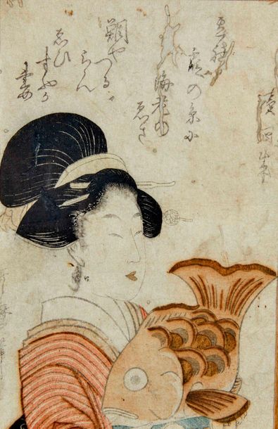 null JAPON, XIXe sie?cle

kITAGAwA UTAMARO (1753-1806)

Lot de quatre estampes repre?sentant...