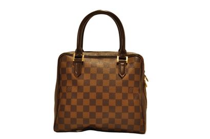 null Louis VUITTON circa 2000?: sac «?Brera?» en toile damier ébène, fermeture zippée...