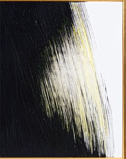 null Hans HARTUNG (1904-1989)

P 1967-48.

Vinylique sur carton.

Signée et datée...