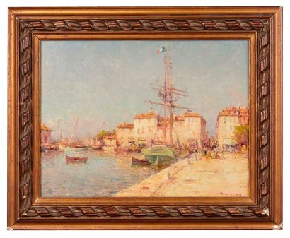 null Charles MALFROY (1862-1918)

Toulon le port marchand.

Huile sur toile marouflée...