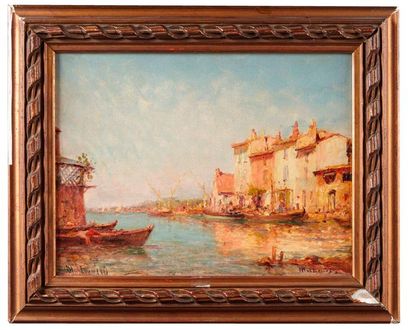 null Charles MALFROY (1862-1918)

Les Martigues. Circa 1910.

Huile sur toile marouflée...