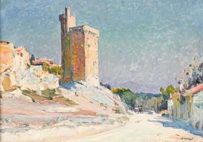 null Louis Agricol MONTAGNÉ (1879-1960)

La tour de Philippe le Bel à Villeneuve...