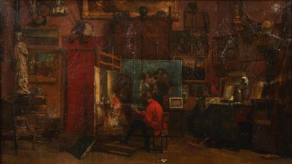 null Sébastien Charles GIRAUD (1819-1892)

L’atelier du peintre Eugène Giraud. 1842.

Huile...