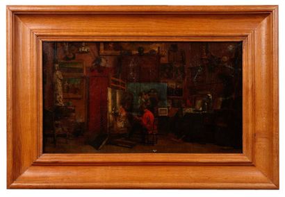 null Sébastien Charles GIRAUD (1819-1892)

L’atelier du peintre Eugène Giraud. 1842.

Huile...