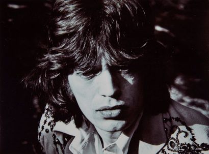 Jean-Louis RANCUREL. Portrait de Mick Jagger....