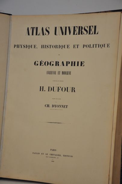 null H. DUFOUR

Atlas Universel Physique historique et politique de Géographie ancienne...