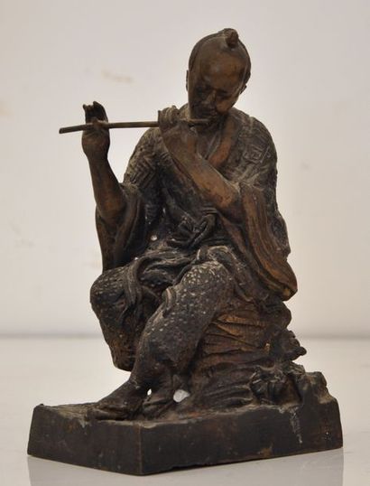 null JAPON

Le joueur de flûte.

Bronze.

Vers 1900

H. : 23 cm.
