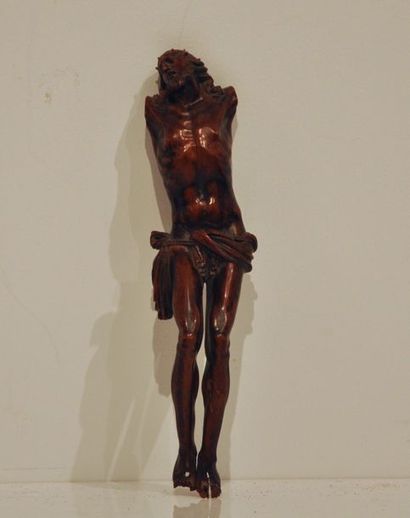 null Christ en buis sculpté et patiné

XVIIe siècle

Hauteur : 24,5 cm

(quelques...