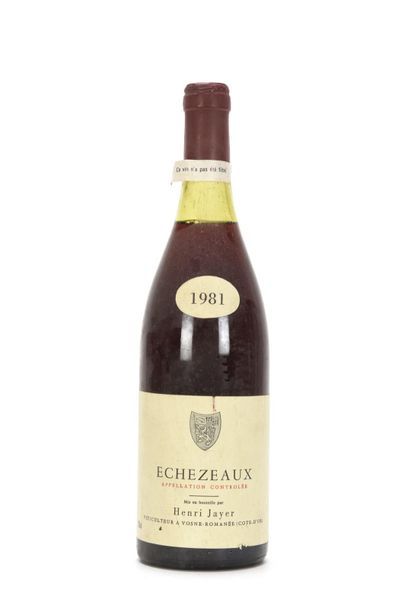 1 bouteille ÉCHÉZEAUX (Grand Cru) 3 cm; e.l.a.

Henri...