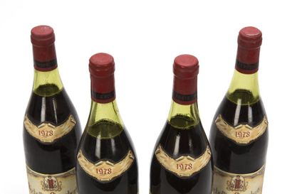 null 4 bouteilles RUCHOTTES-CHAMBERTIN (Grand Cru) 1 à 3; 1 à 3,2; 1 à 4 et 1 à 4,3...