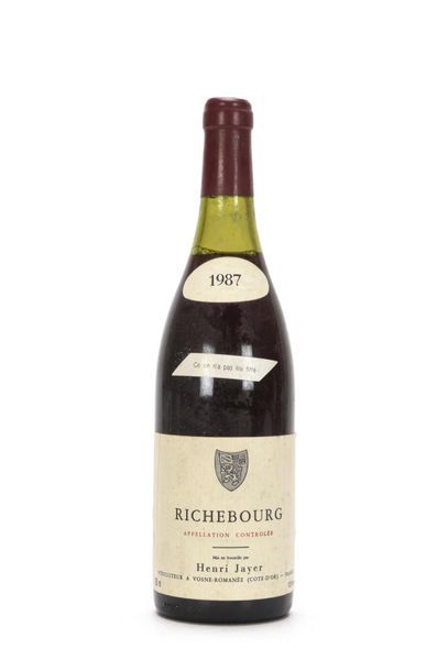 1 bouteille RICHEBOURG (Grand Cru) 3 cm;...