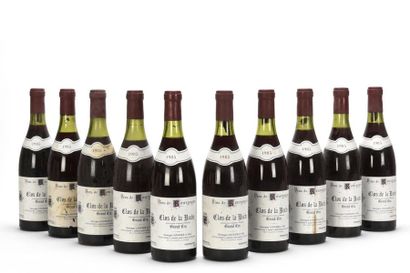 null 10 bottles CLOS DE LA ROCHE (Grand Cru) 4 to 2.5 and 1 to 3; 2 to 3.5 and 1...