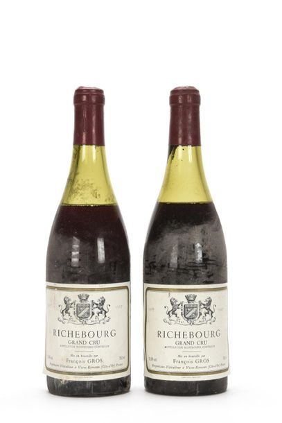2 bouteilles RICHEBOURG (Grand Cru) 1 à 5,5...