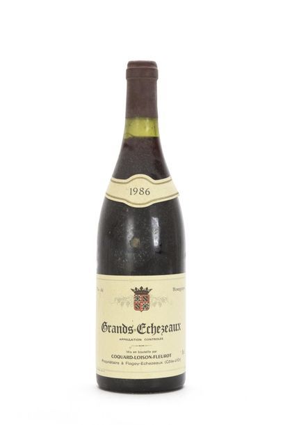 null 1 bouteille GRANDS-ÉCHÉZEAUX (Grand Cru)

Coquard-Loison-Fleurot, 1986
