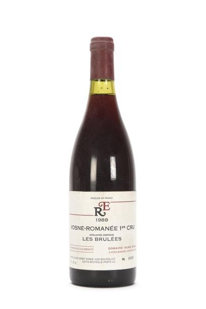 null 1 bottle VOSNE-ROMANÉE LES BRULÉES (1er Cru)

René Engel, 1988