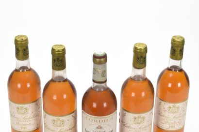 null 4 bouteilles CHÂTEAU SUDUIRAUT (2 B.G; 2 B.G.-; e.t.h; 1 c.s.)

CC1 Sauternes,...