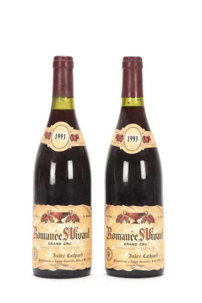 2 bouteilles ROMANÉE SAINT-VIVANT (Grand...