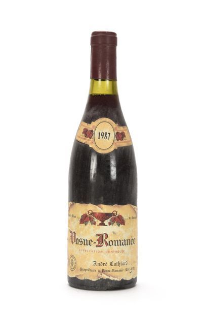 1 bouteille VOSNE-ROMANÉE 
André Cathiard,...