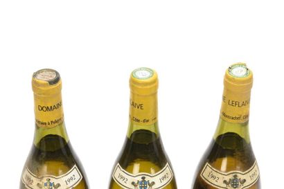  1 bouteille PULIGNY-MONTRACHET LES COMBETTES (1er Cru) 2,8 cm; e.t.a; clm.a; s.c....