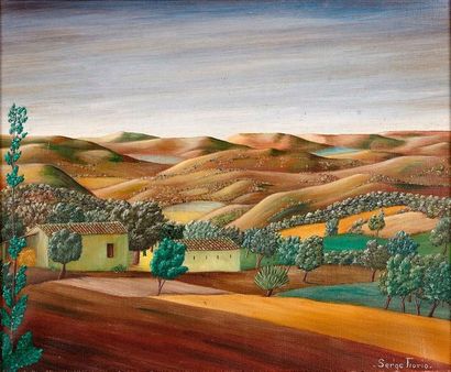 null Serge FIORIO (1911-2011)

Paysage vallonné

Huile sur toile.

Signé en bas à...