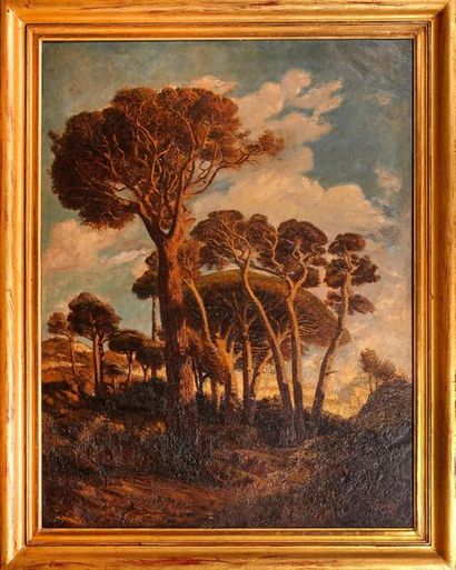 null Prosper Grèsy (1804-1874)

Les pins

Huile sur toile.

Signé en bas à droite.

131...