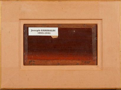 null Joseph Garibaldi (1863-1941)

Bord de mer.

Huile sur panneau.

Signée en bas...